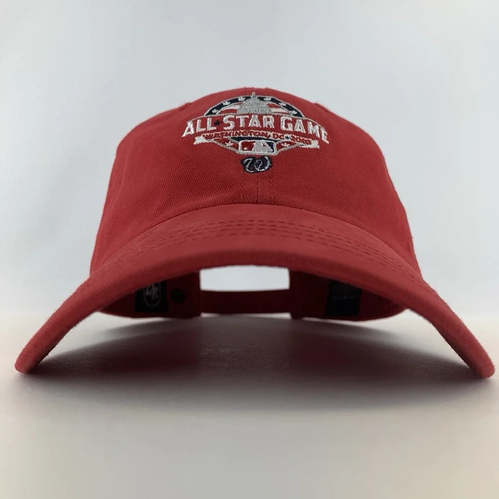 All Star Game 2018 Hat Washington DC Women's Red '47 Adjustable MLB Baseball Cap